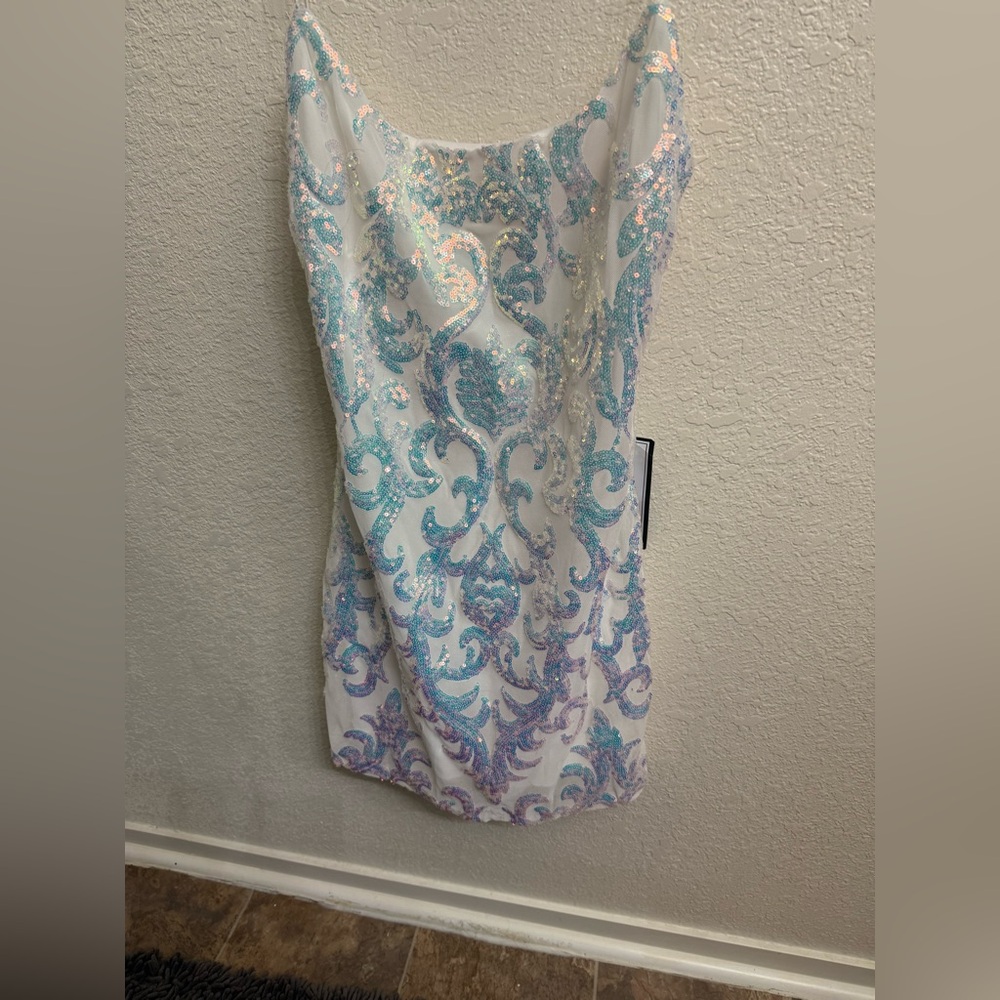 B Darlin Sequined Dress